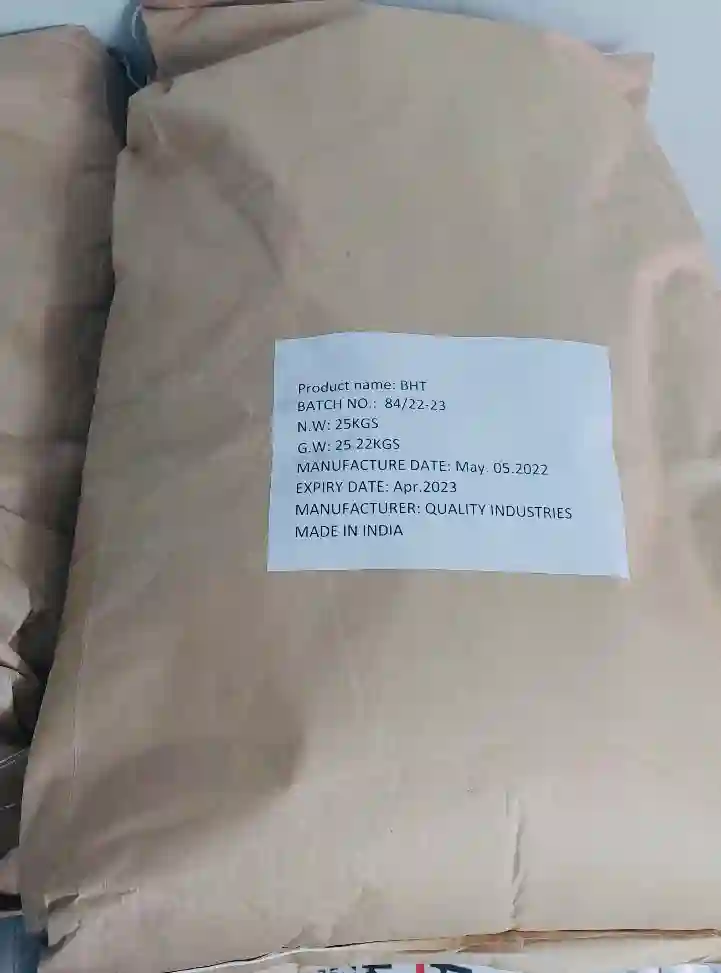 Phụ Gia Butylated Hydroxytoluene (BHT)